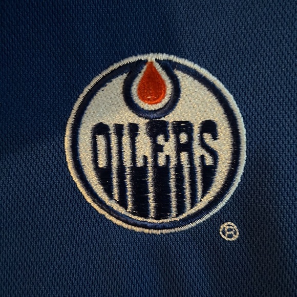 Reebok Edmonton Oilers Polo Sz S - Picture 3 of 3